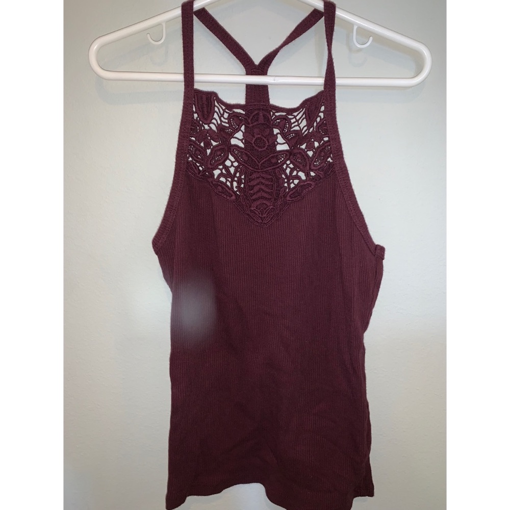 Purple Lace Top